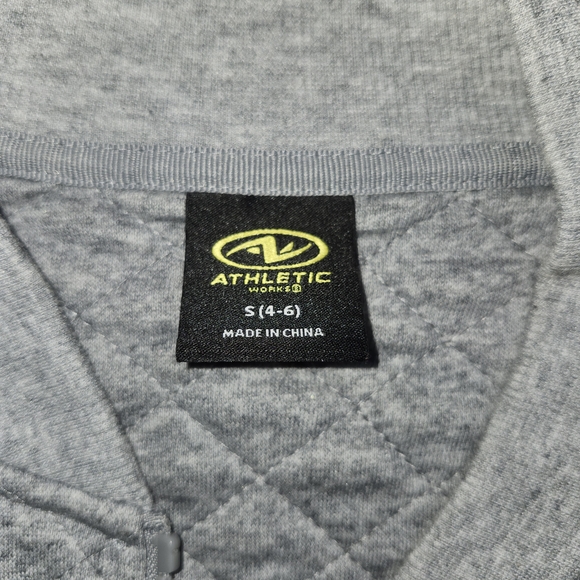 Athletic Works Gray Quilted Jacket - Picture 2 of 5